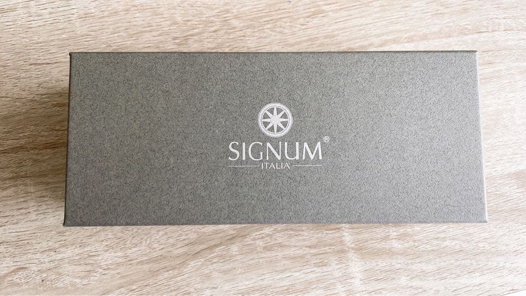 【箱付き美品】　シグナム　ノーバ　万年筆　パープル　18K