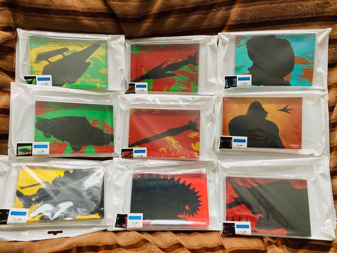 ウルトラマン ウルトラ怪獣 アクリルブロック ９種セット