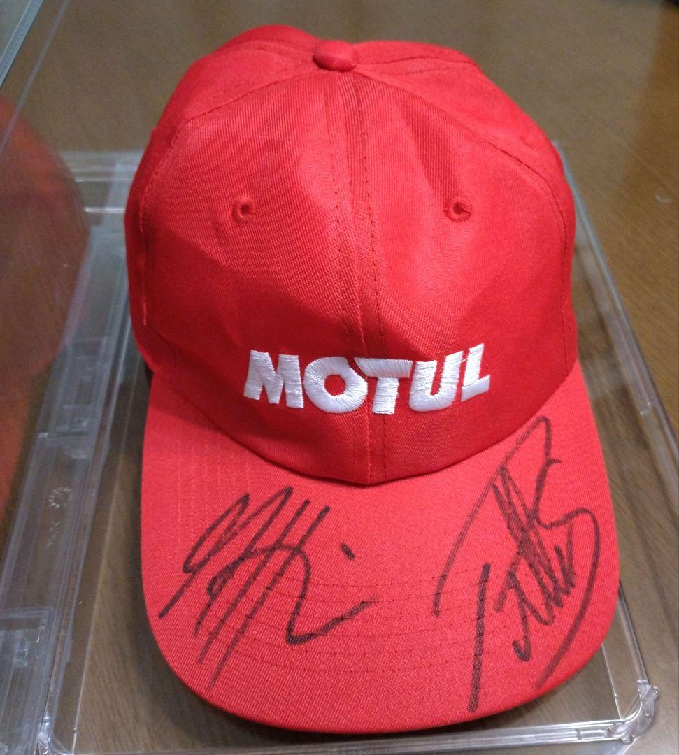 WRC ラリー・ジャパン　初開催年　SUBARU　サイン帽子