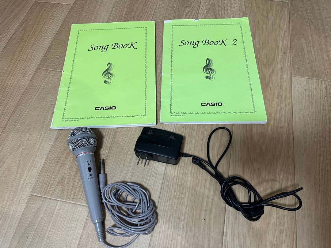 CASIO 光ナビゲーションキーボード 本体と付属品