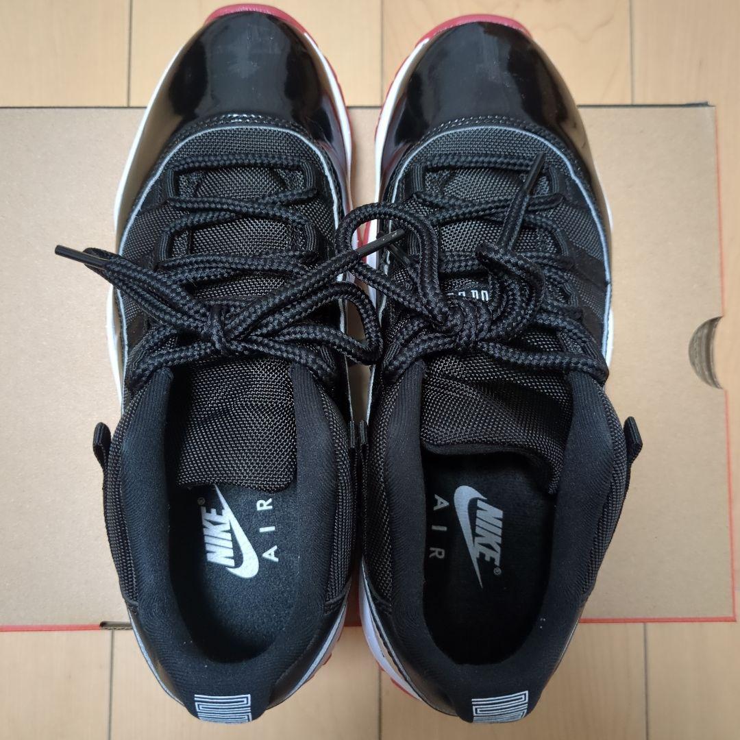 エアジョーダン 11 レトロ LOW \"Bred\" US7.5 25.5cm