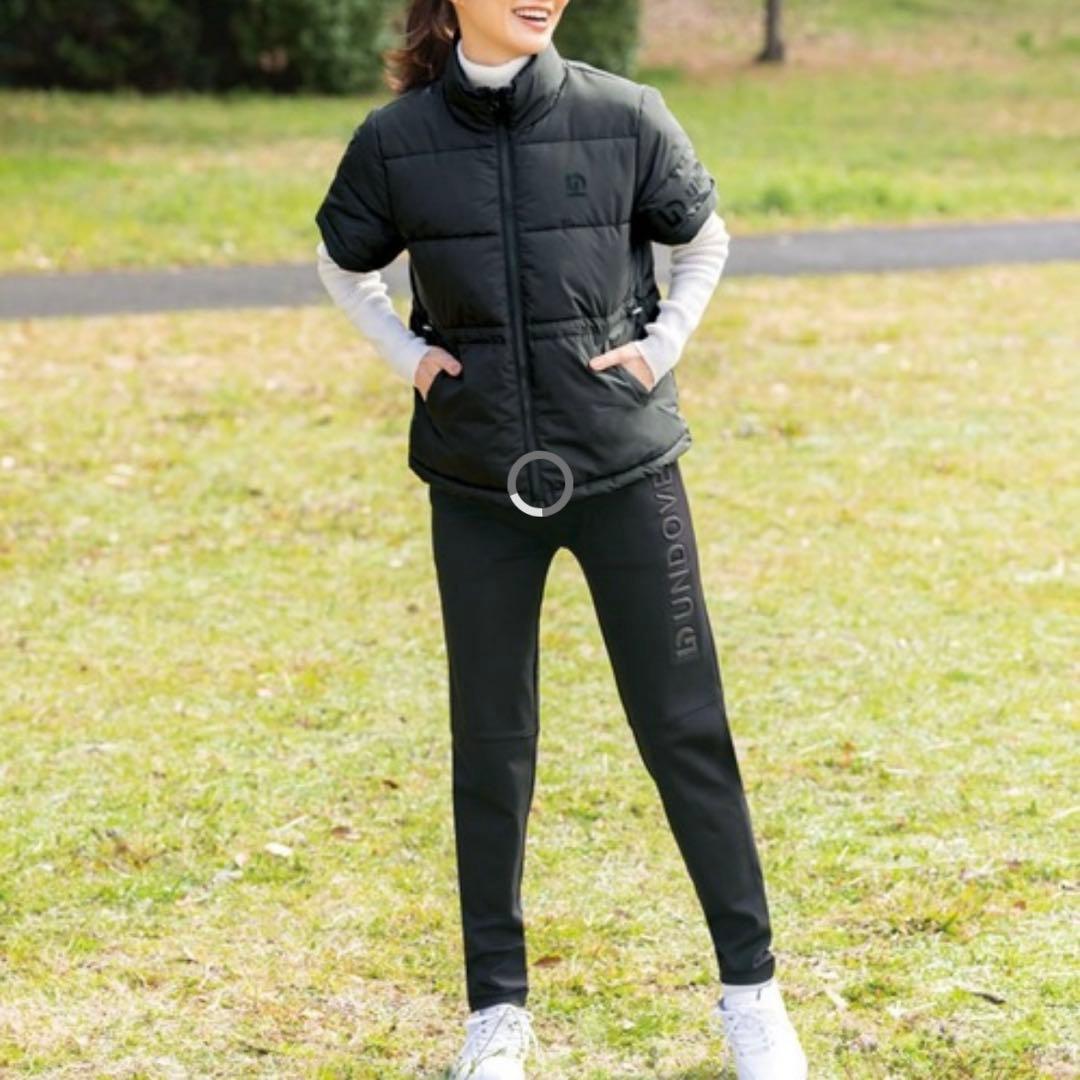 UNDOVEgolf三枝こころコラボ2way中綿ジャケット&スカート