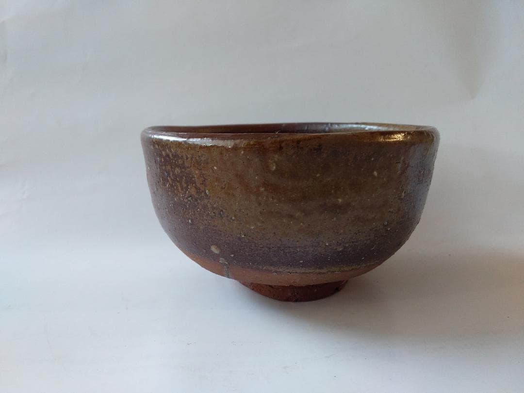 備前焼 藤原建 作 備前 茶碗 共箱 栞 茶道具 抹茶碗 新品 未使用 です