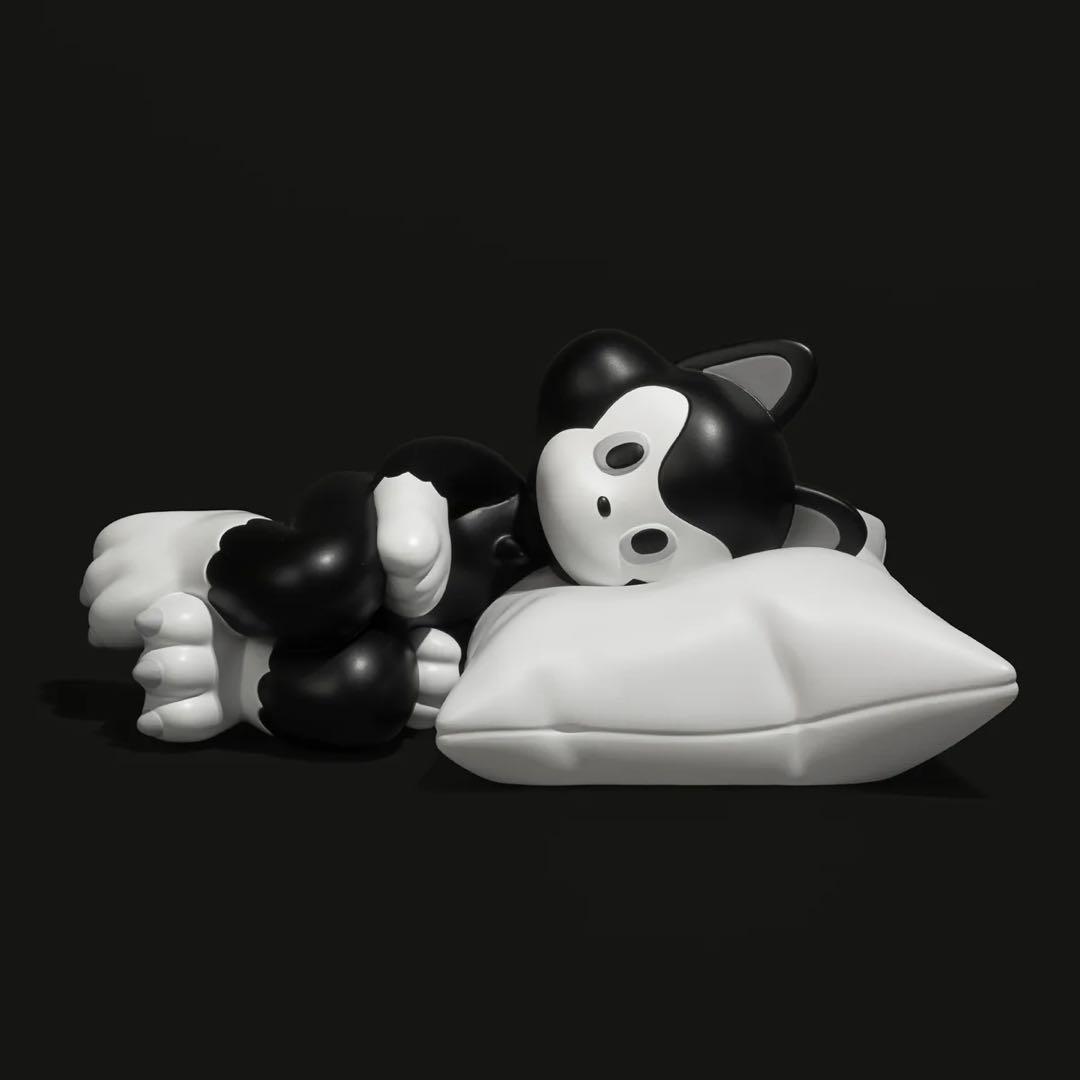 TIDE pillow イデタツヒロ　CATフィギュアランプ