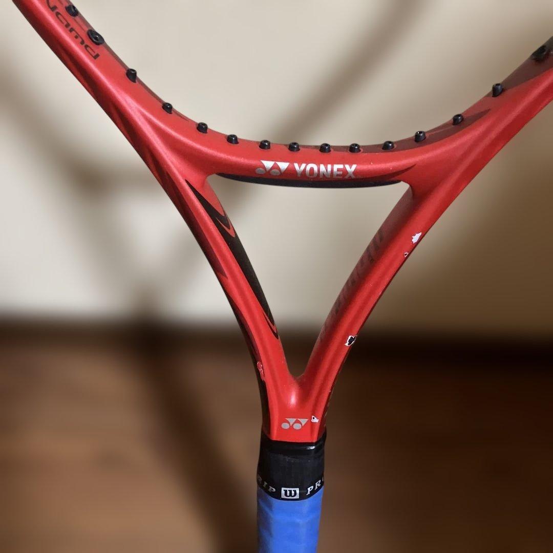 YONEX VCORE 98 テニスラケット レッド グリップサイズ3