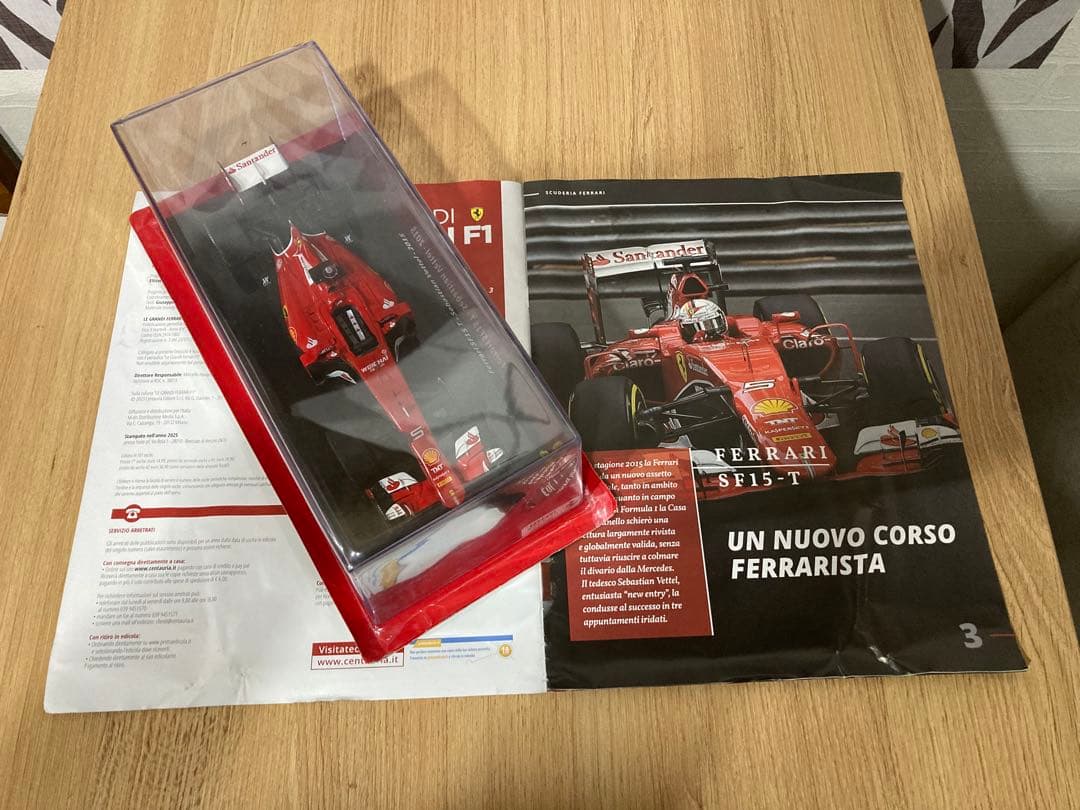 日本未発売　フェラーリビッグスケールF1コレクション　SF15T ベッテル