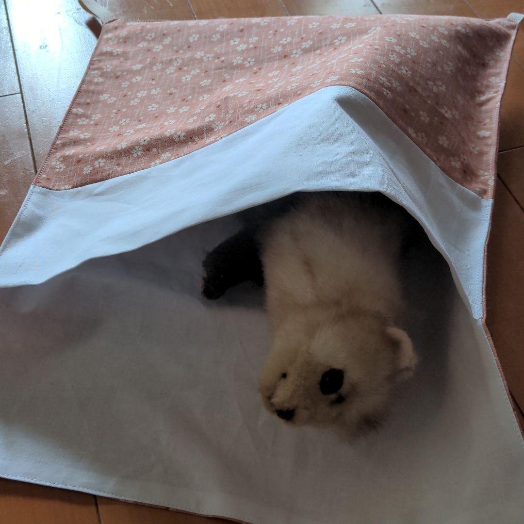 和柄お布団ハンモック2