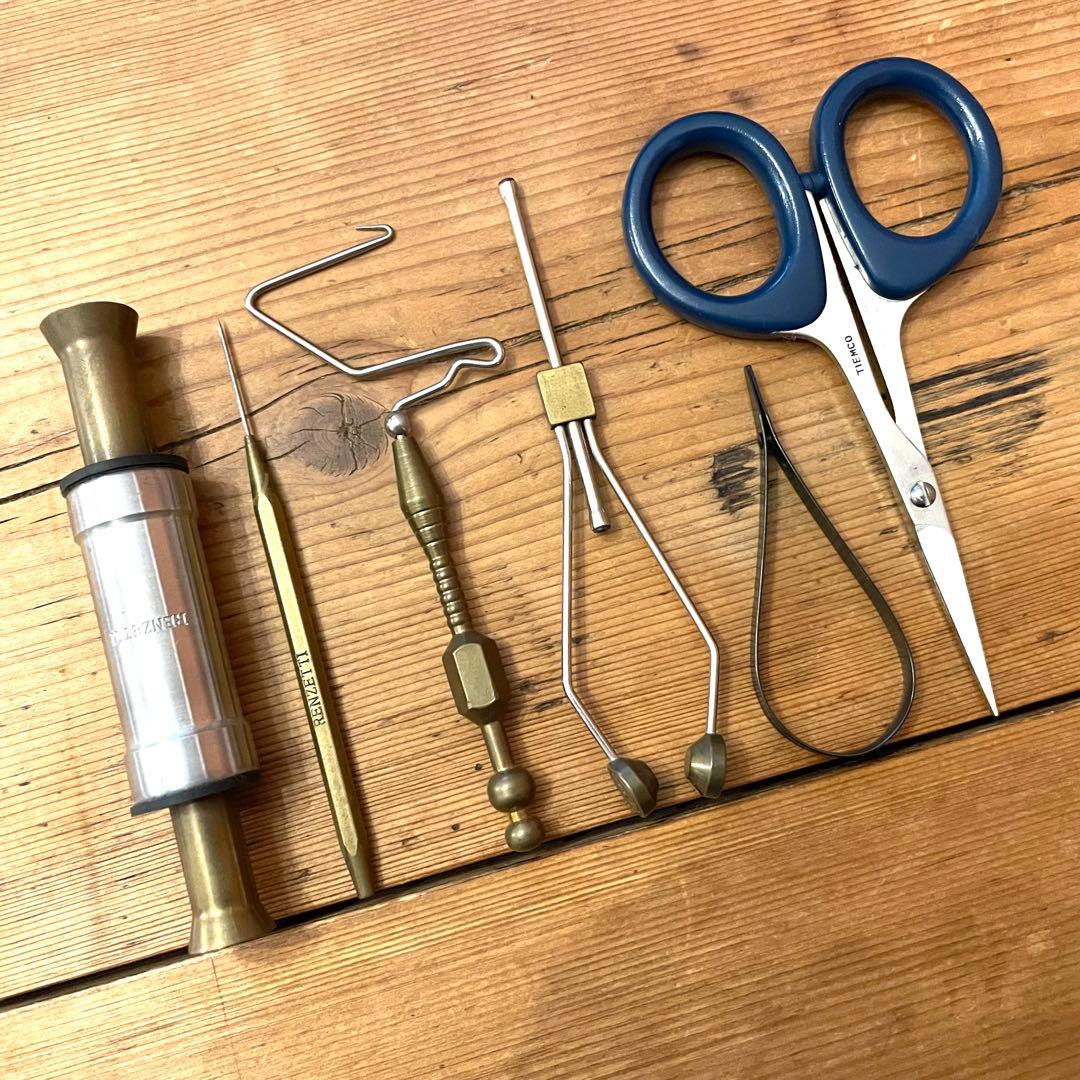湘*y様 フライタイイング　ツールセット ヴィンテージ　タイイングツール
