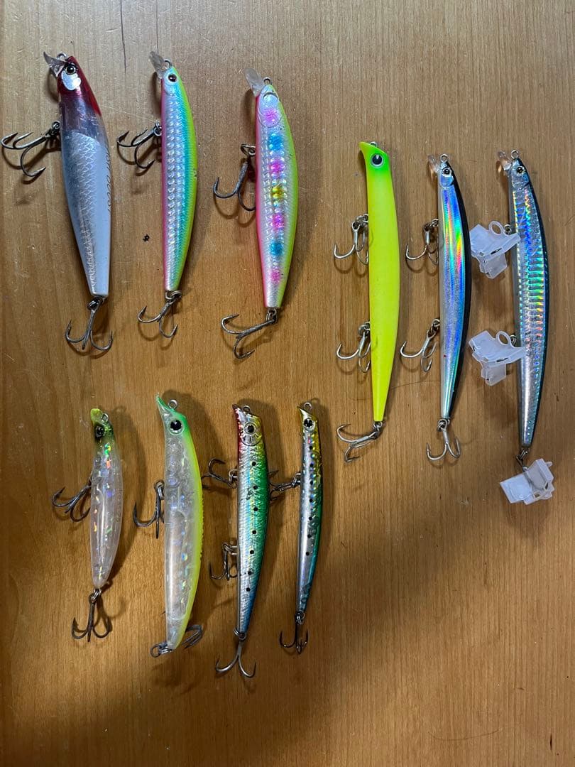 【お得】　人気シーバスルアー　10点セット