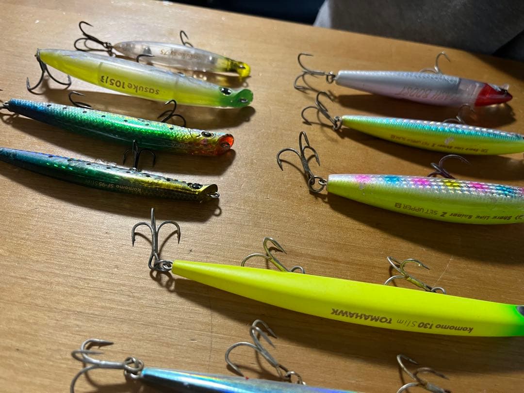 【お得】　人気シーバスルアー　10点セット