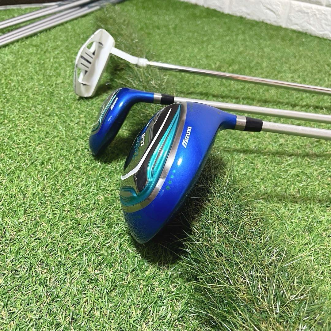極美品 Mizuno Zephyr ZL-02 レディースゴルフクラブ8本セット