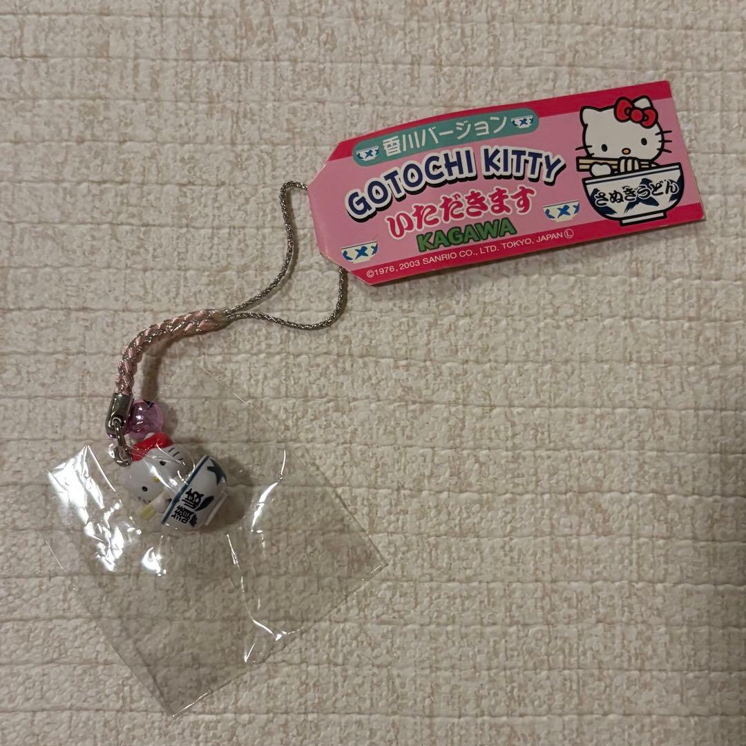 ご当地キティ ハローキティ 根付 ストラップ 等43点+傷汚れありジャンク品