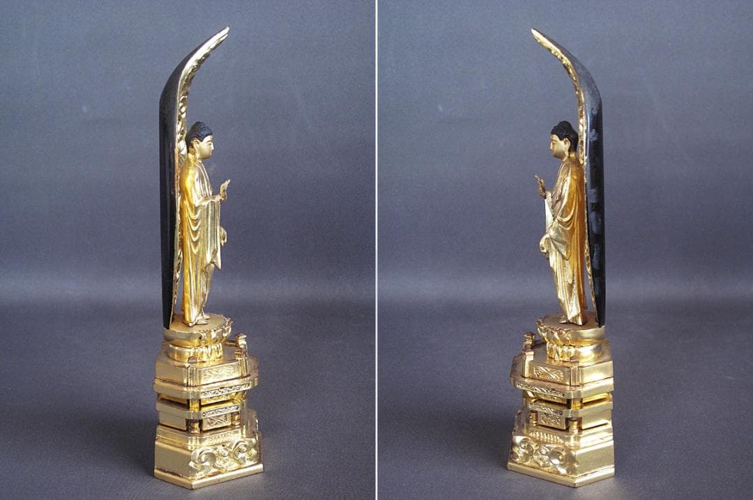 仏像『木造 阿弥陀如来立像』仏像のみ15000円❗️