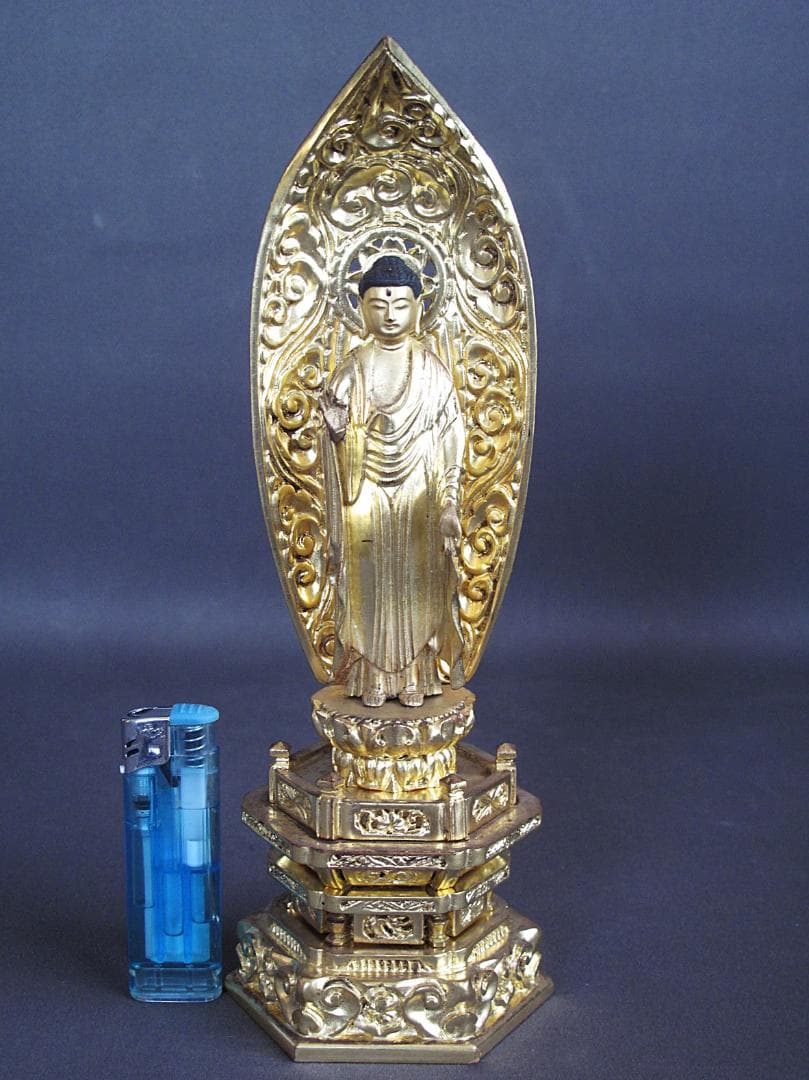 仏像『木造 阿弥陀如来立像』仏像のみ15000円❗️