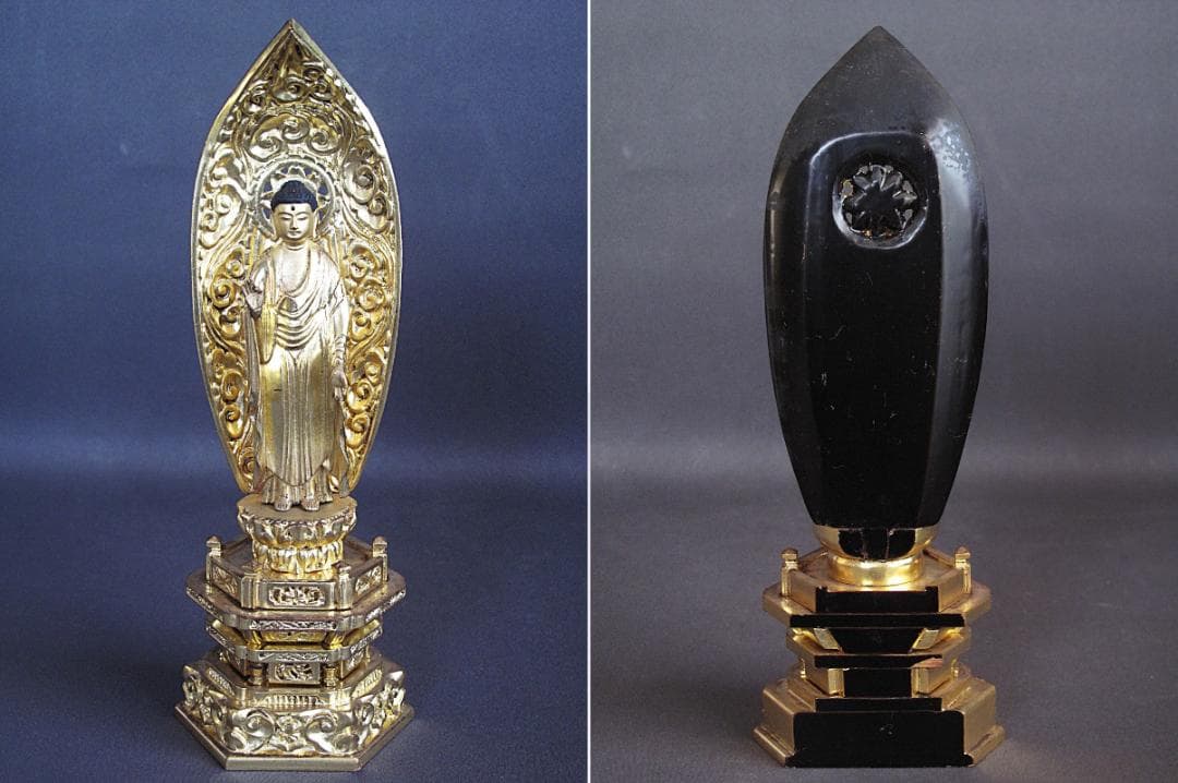 仏像『木造 阿弥陀如来立像』仏像のみ15000円❗️