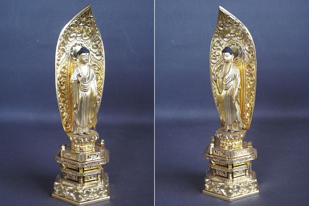 仏像『木造 阿弥陀如来立像』仏像のみ15000円❗️