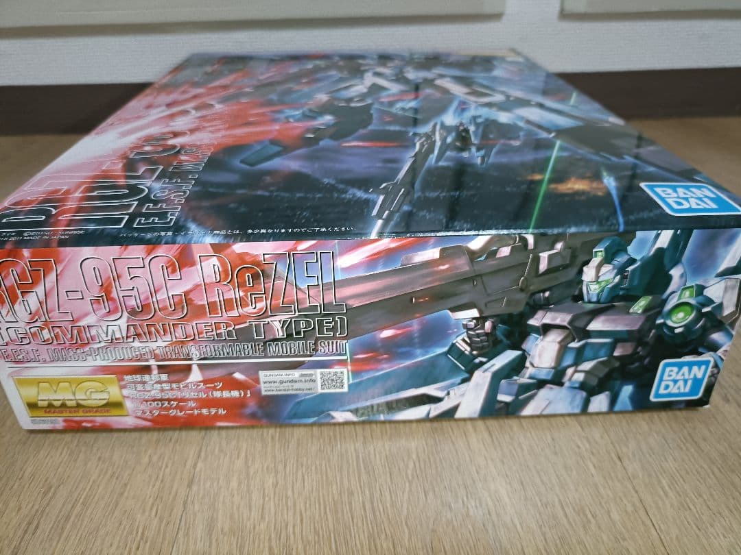 MG 1/100 リゼル（隊長機） RGZ-95C 機動戦士ガンダムUC