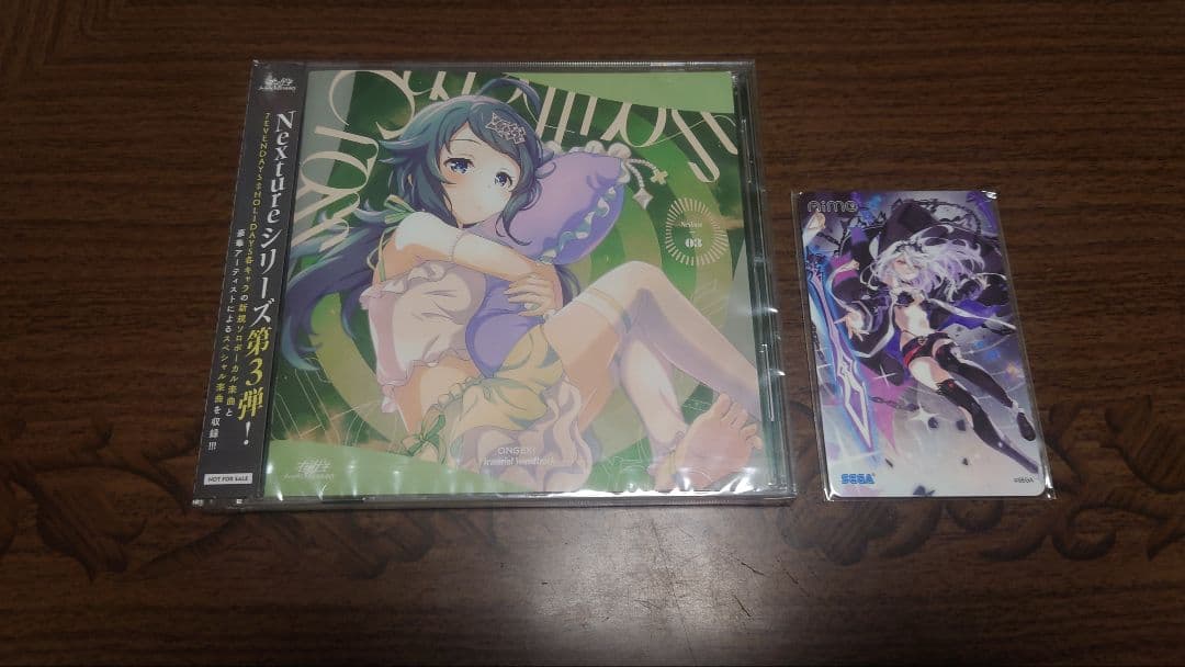 オンゲキ　グッズキャンペーン　CD 皇城セツナaimeカード