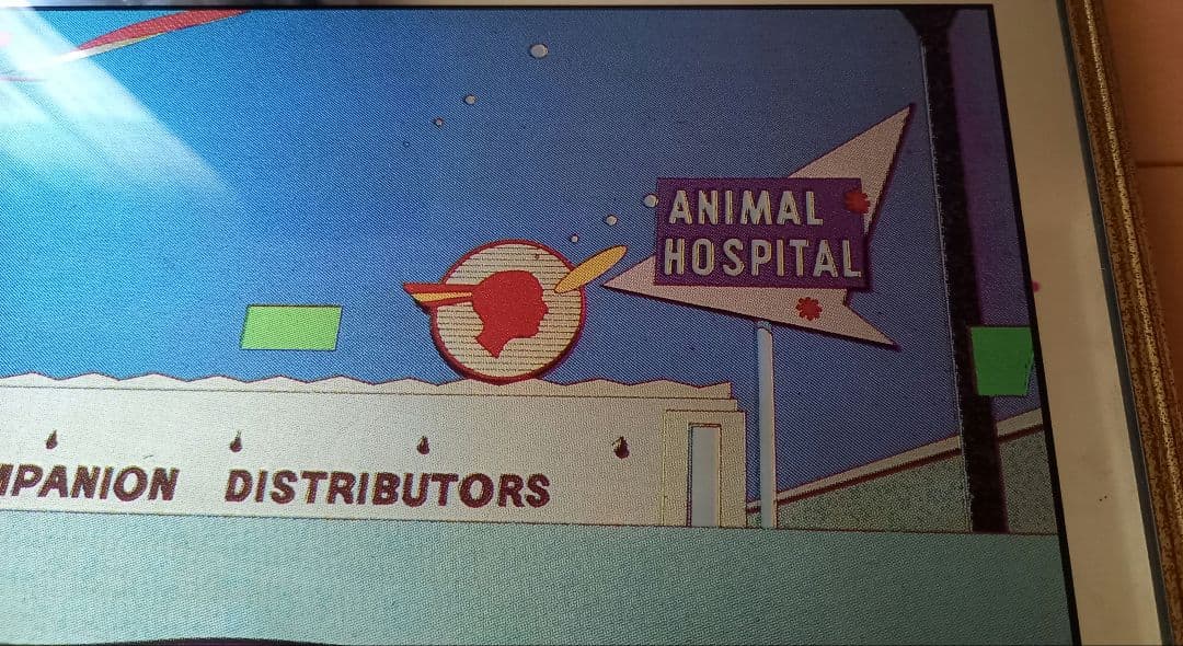 鈴木英人 American portrait パブミラー 壁掛け レトロ