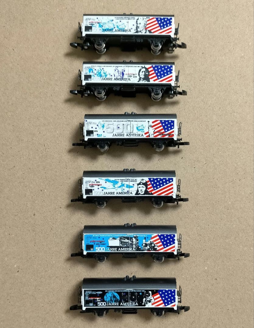 セール　メルクリン 500 Jahre Amerika Zゲージ外国貨車