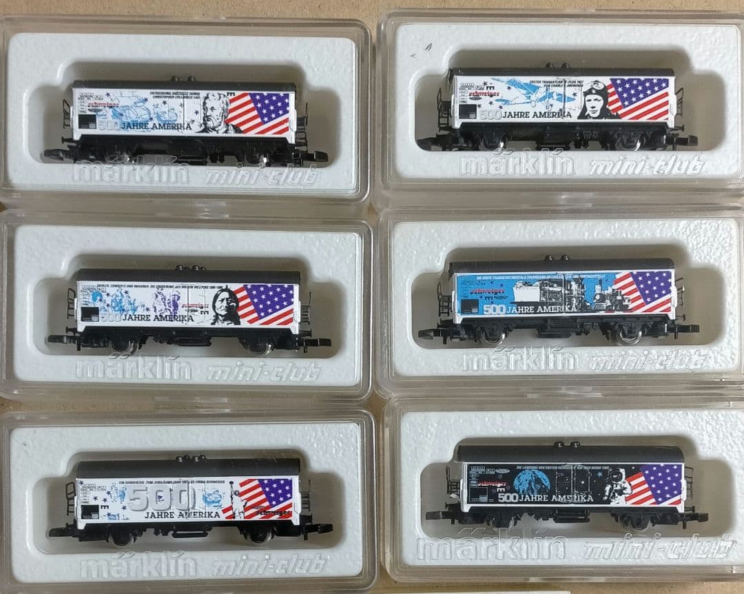 セール　メルクリン 500 Jahre Amerika Zゲージ外国貨車