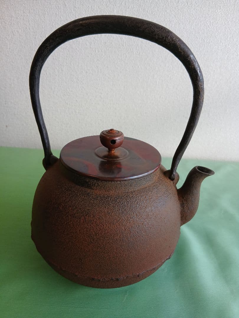 茶道具　鉄瓶　常盤　釜師 菊地政光 紙箱・栞付き　アンティーク　インテリアにも