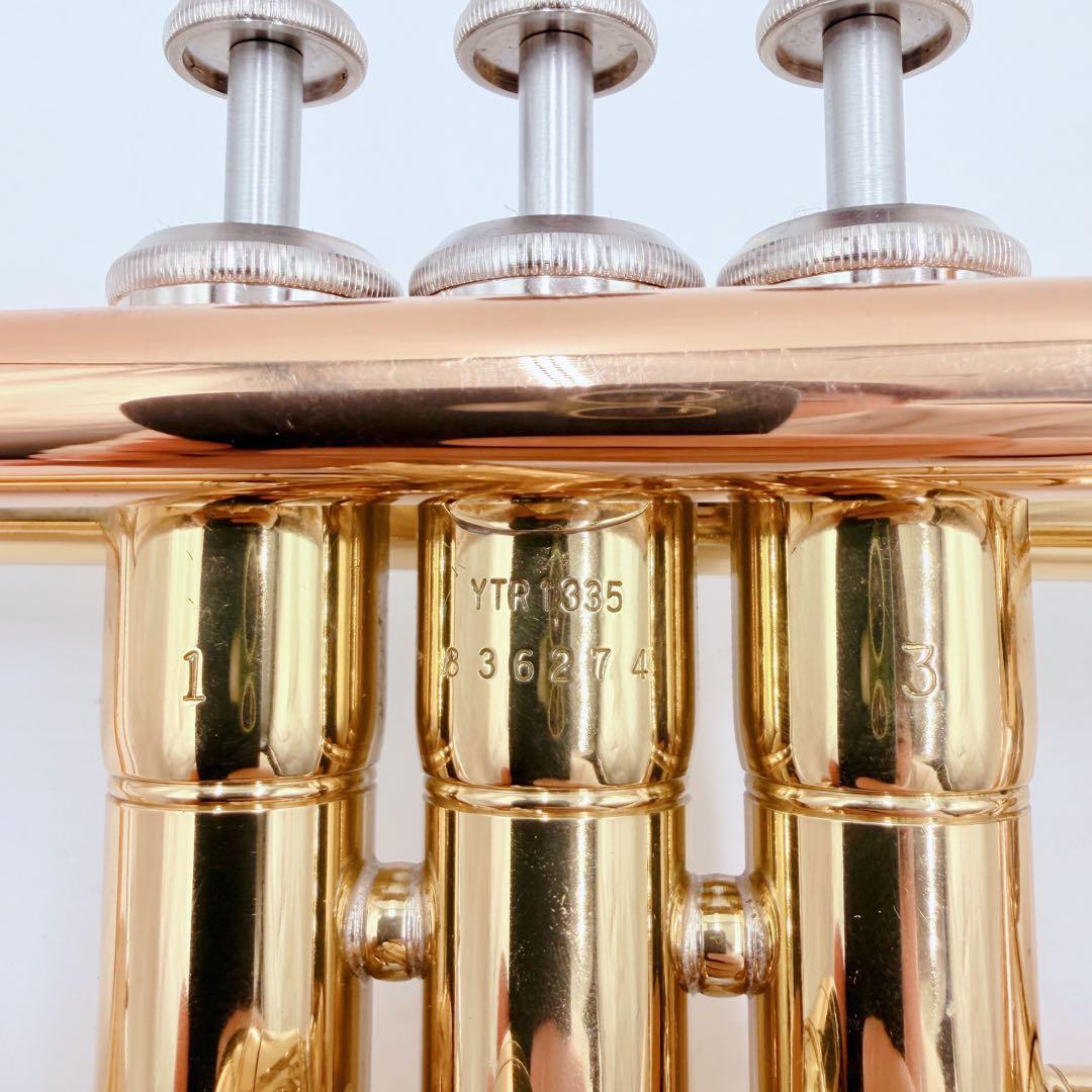 【美品】YAMAHA ヤマハ トランペット YTR1335 純正ハードケース付属