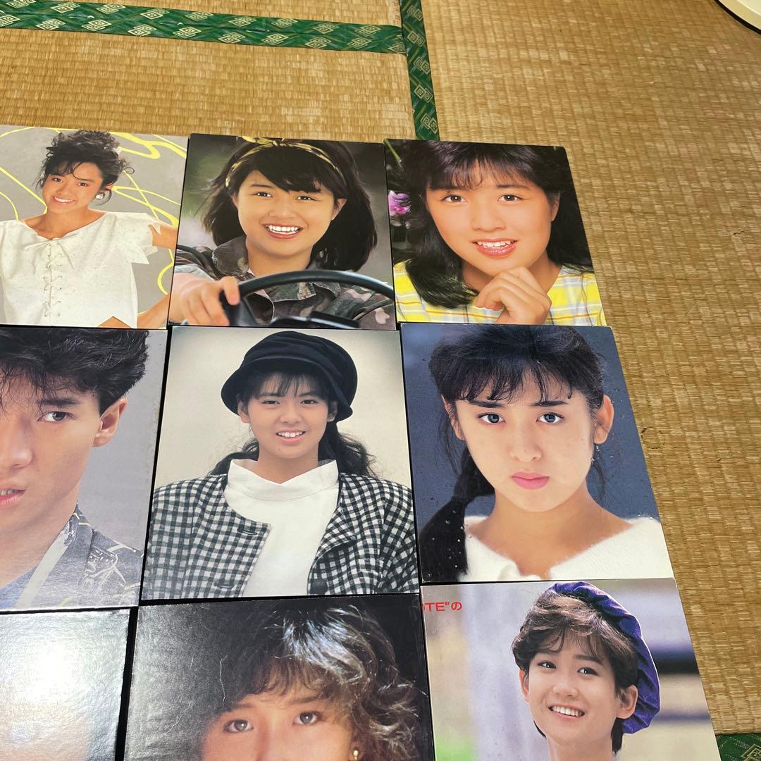 パネル 額装品 当時物 昭和アイドル　31枚セット