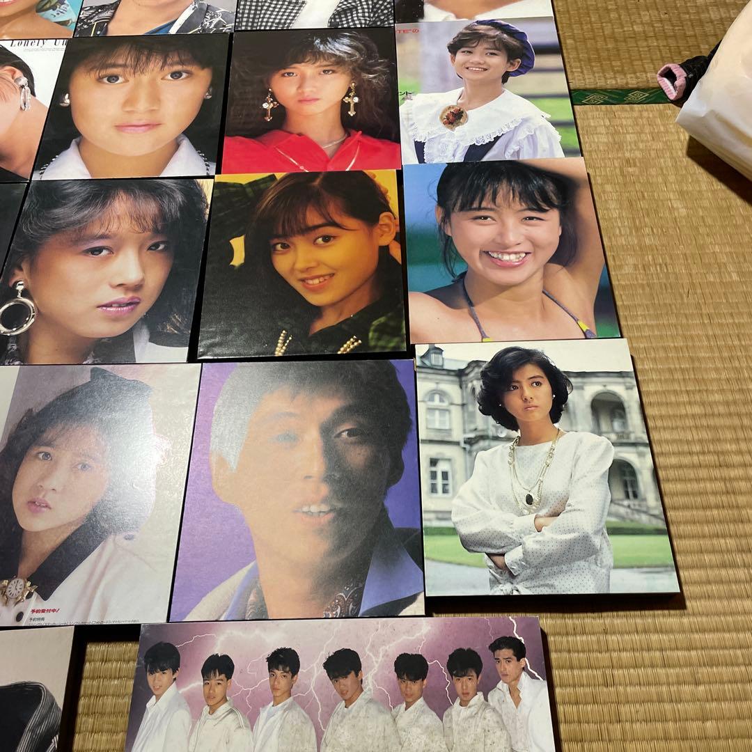 パネル 額装品 当時物 昭和アイドル　31枚セット