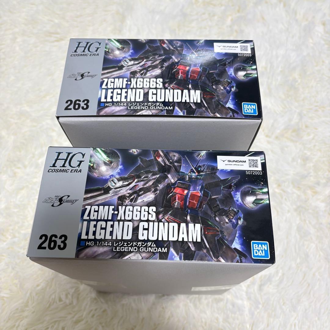 ♡新品未開封［２個セット］【 HG 1/144 レジェンドガンダム 】ガンプラ