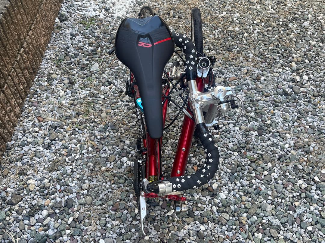 KHS F-20RC 折りたたみ自転車 レッド