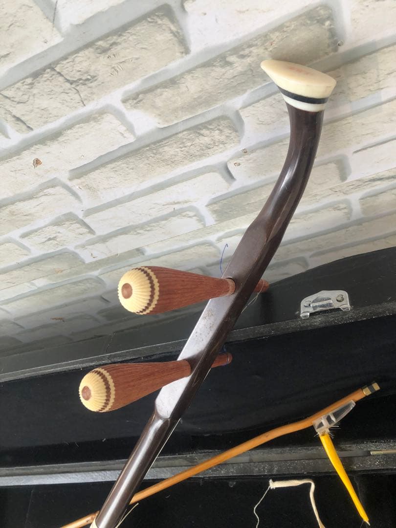 上海二胡　中国　伝統楽器　弦楽器　民族楽器ケース付(A31)