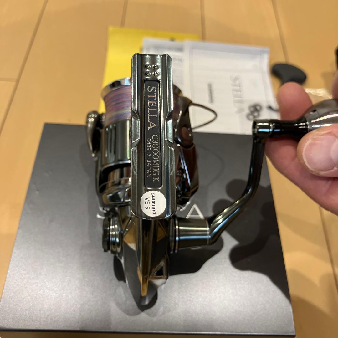 SHIMANO C3000MHG スピニングリール　22ステラ