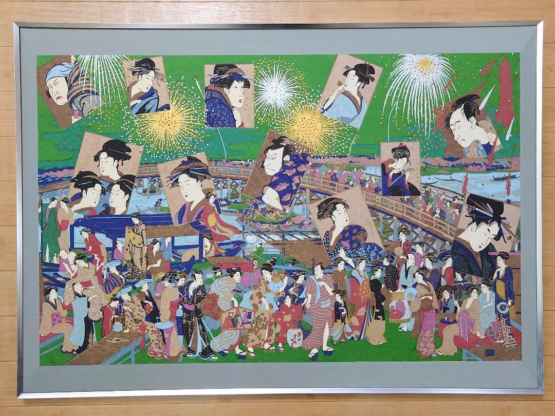 新春特価◆大河ドラマ べらぼう人気の浮世絵◆江戸の歌舞伎浮世絵図◆版画大判パネル