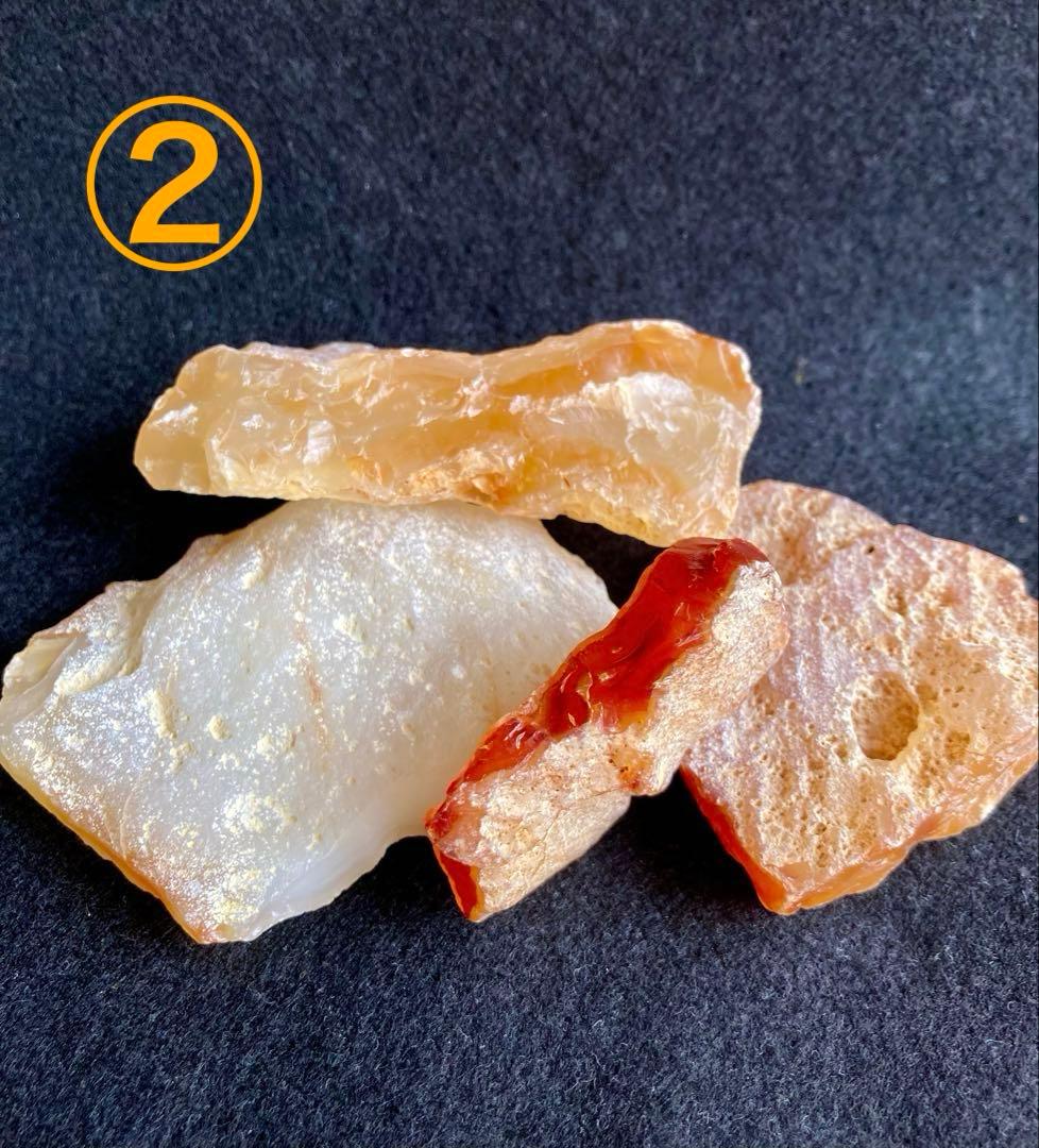 玉川瑪瑙と珪化木国産鉱物と原石No.⁇⁇