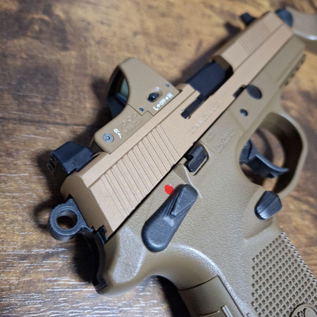 東京マルイ　FNX45 タクティカル　スペアマガジン付　マルイプロサイト付