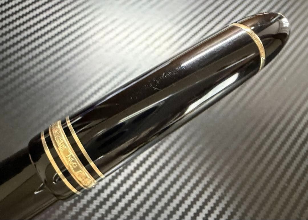 未使用に近い モンブラン 149 万年筆 14K 中白 M 中字