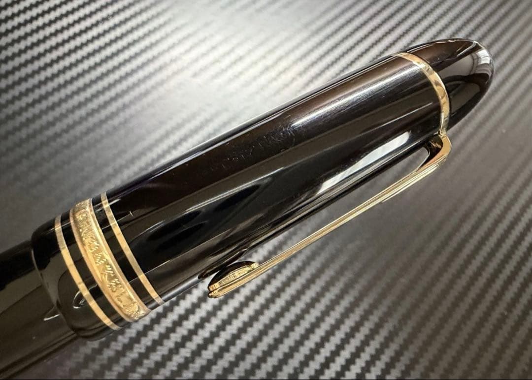 未使用に近い モンブラン 149 万年筆 14K 中白 M 中字