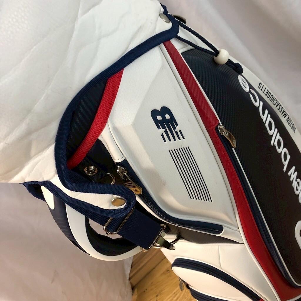 New Balance ニューバランス ゴルフ キャディバッグ ホワイト ネイビ