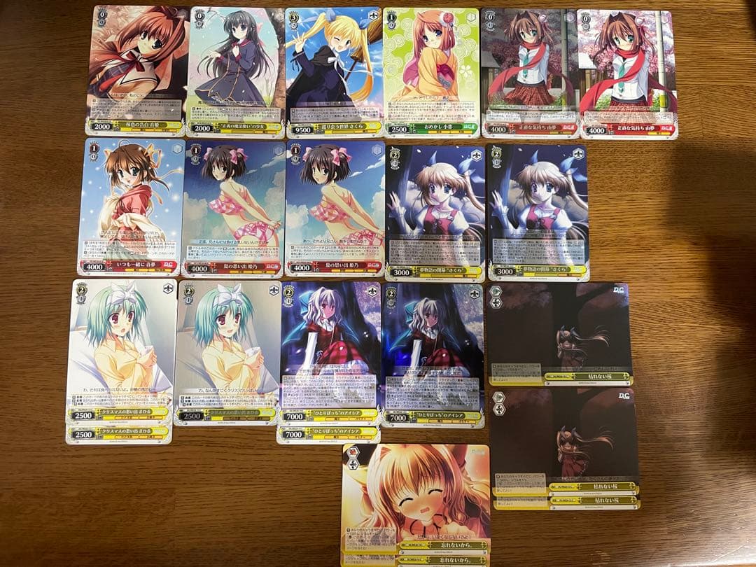 チ*中様 【全売り】D.C.シリーズ デッキ3種、スリーブ、PR等100cm分、