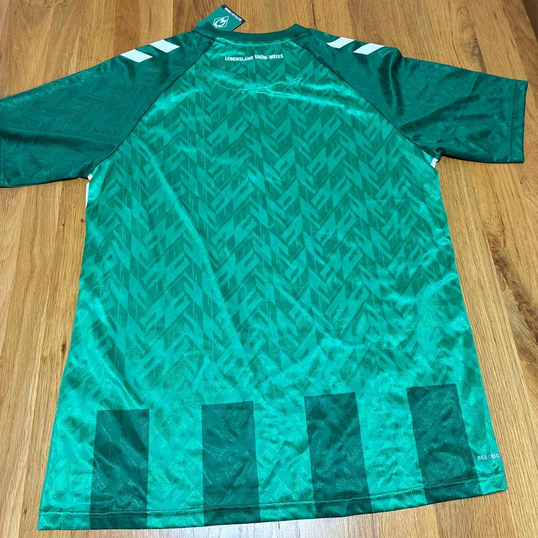 hummel サッカーシャツ 緑 ヴェルダー・ブレーメン