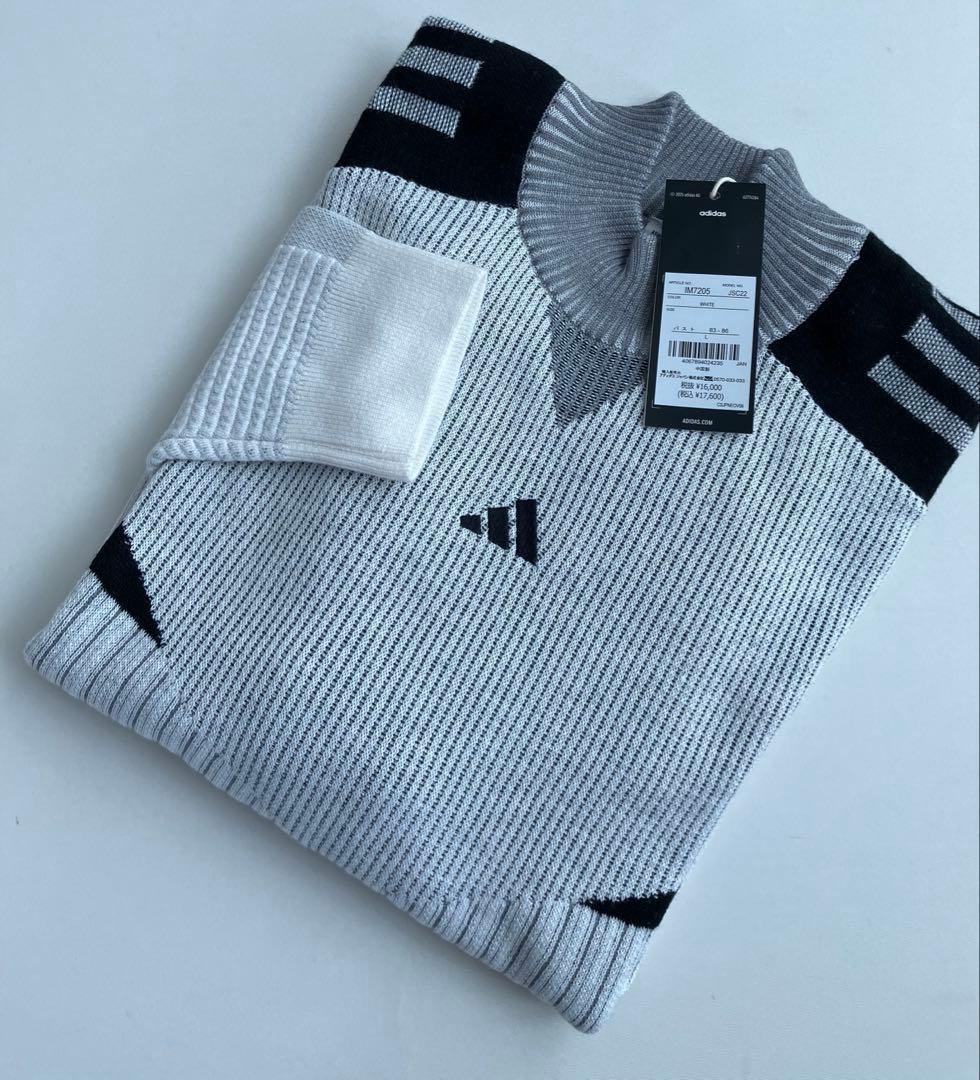 新品⛳️アディダスゴルフ　ニット&裏起毛スカート　L