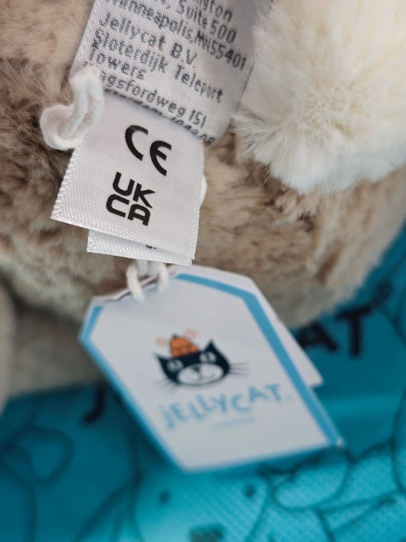  ジェリーキャット 誕生日　バースデー　うさぎ ぬいぐるみ