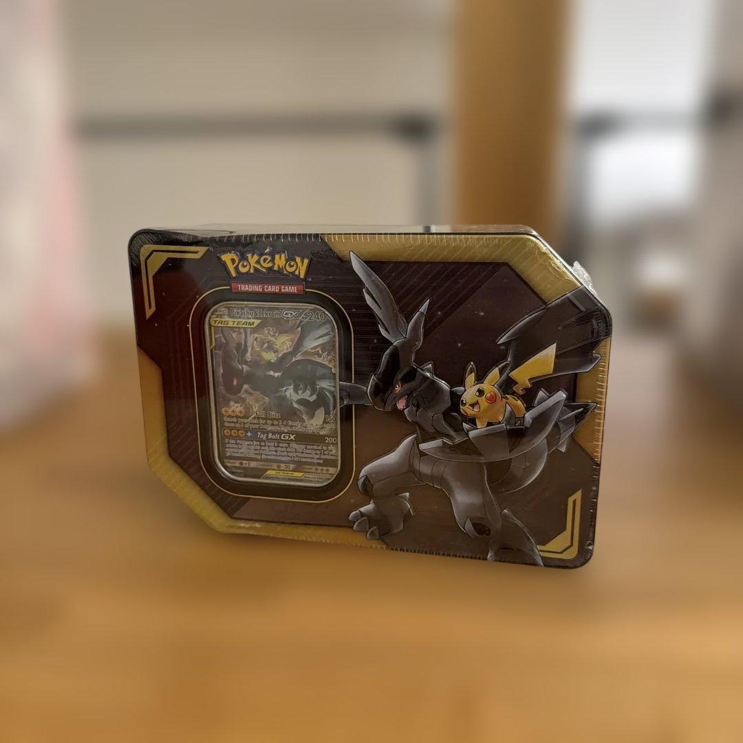 海外版 ピカチュウ&ゼクロムGX SRスペシャルアート　 プロモ BOX