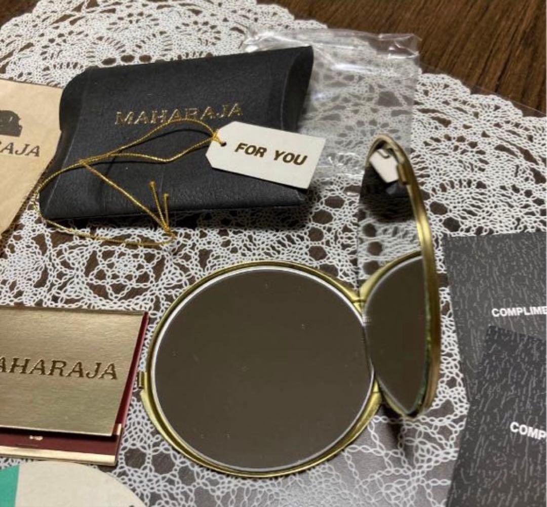 ✨昭和レトロ♪✨★MAHARAJA★グッズ♪コンパクトミラー・チケットなど