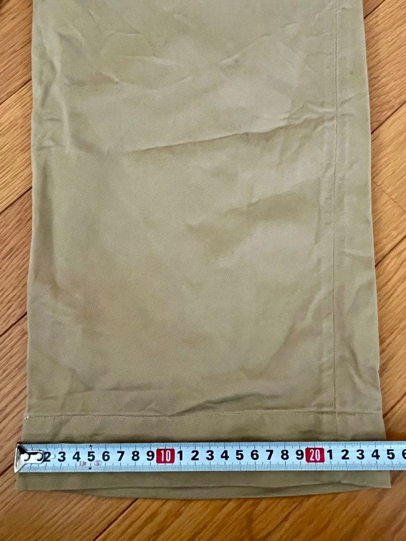 40's M43 カーキ U.S.ARMY 実物 チノパン M-1943 w33