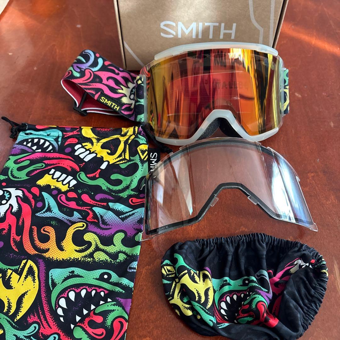 SMITH ゴーグル ミラー レンズ 付属品付き