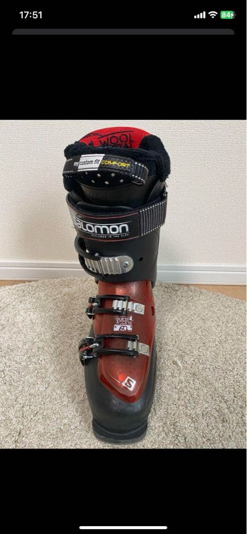 SALOMON スキー ブーツ 26-26.5cm