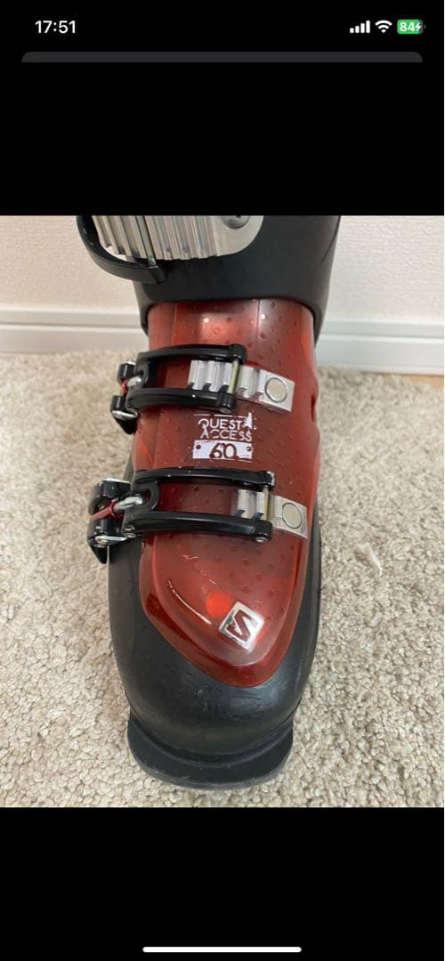 SALOMON スキー ブーツ 26-26.5cm