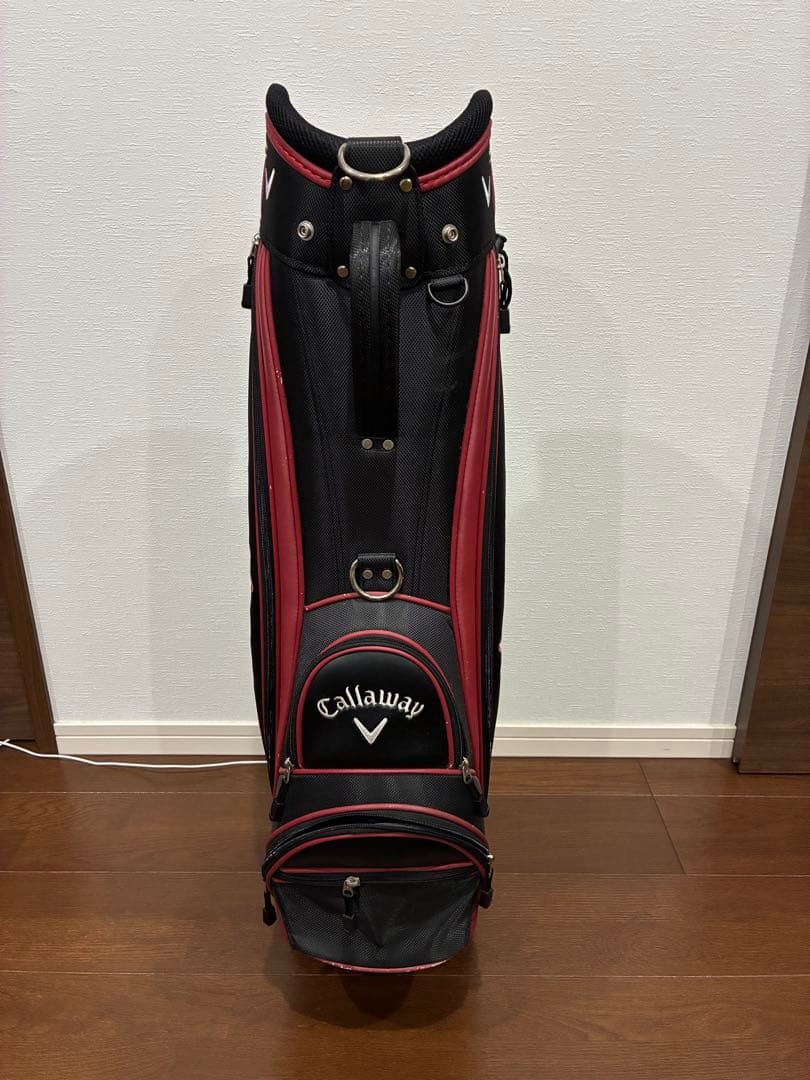 Callaway キャディバッグ 黒/赤